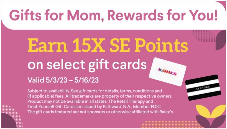 Raley’s Bel Air Nob Hill Foods gift card deal 05.10.23