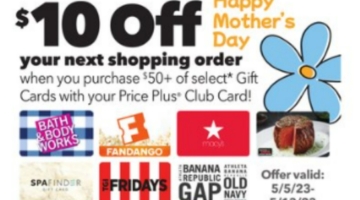 ShopRite gift card deal 05.05.23