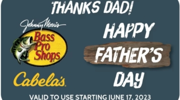 Cabela's Bass Pro Shops Father's Day gift card deal