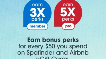 Giant Eagle Spafinder Airbnb 3x 5x Perks