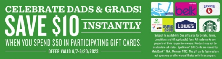 Lowes Foods gift card deal 06.07.23.