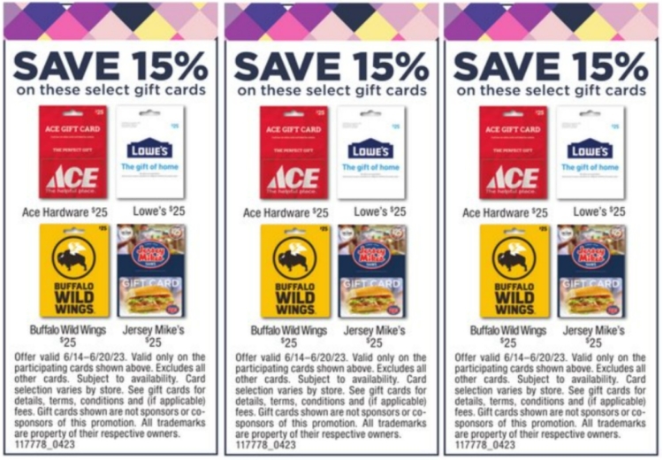 Marc's gift card deal 06.14.23