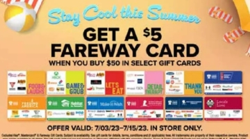 Fareway gift card deal 07.03.23