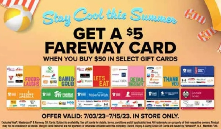 Fareway gift card deal 07.03.23