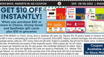 Stater Bros gift card deal 07.26.23