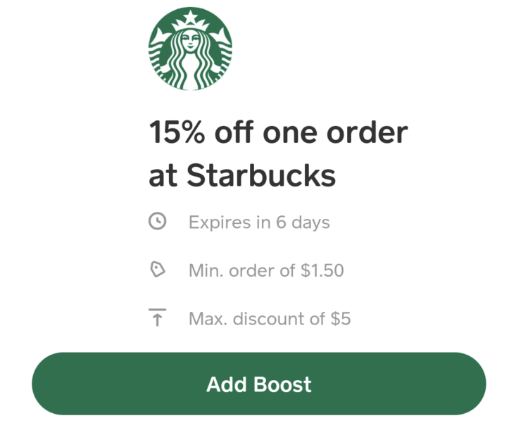 Cash App Starbucks