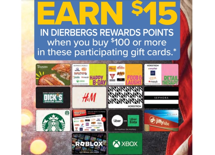 Dierbergs gift card deal 08.22.23