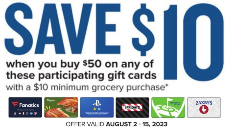 Food Lion gift card deal 08.02.23