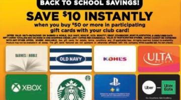 Foodtown gift card deal 08.11.23