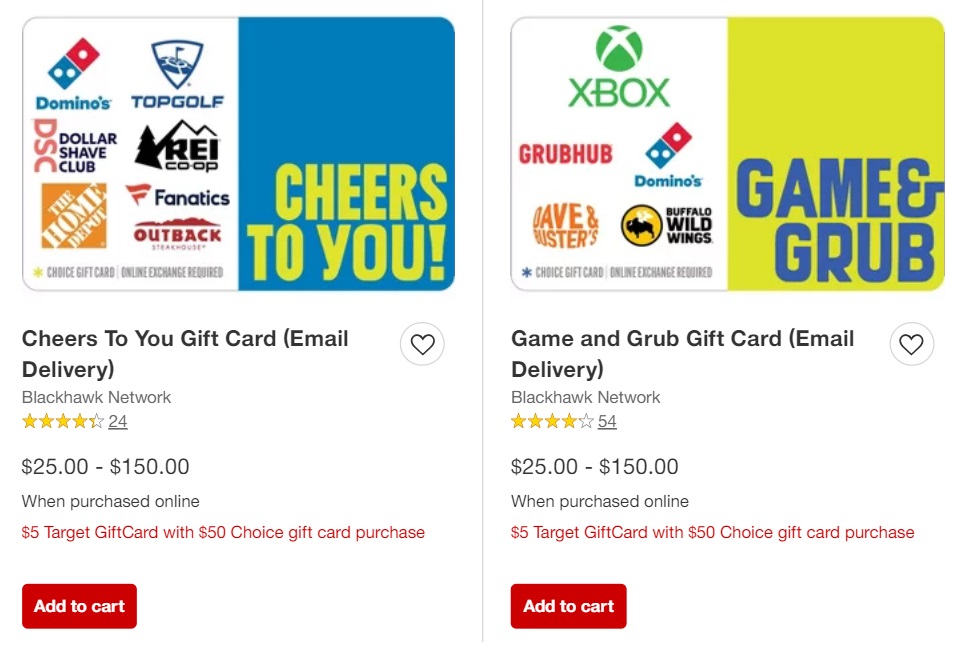 Game And Grub Gift Card $100 (email Delivery) : Target