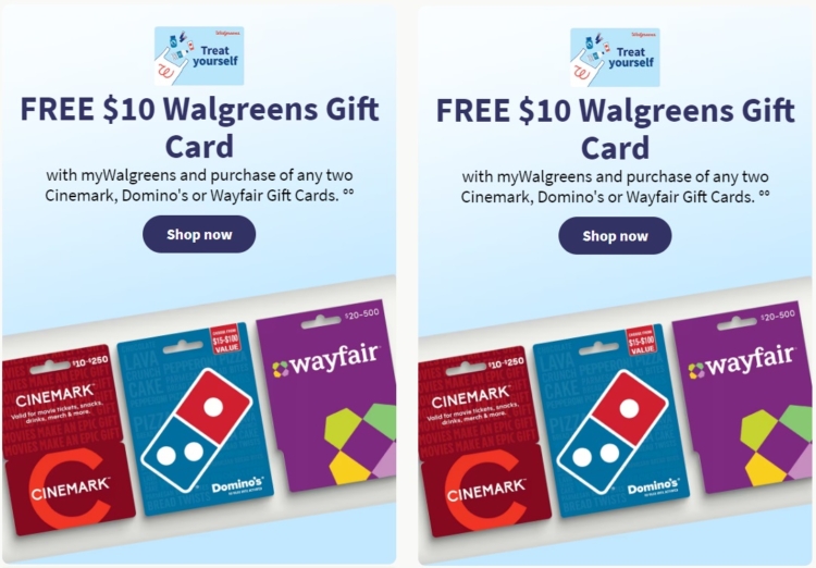 Walgreens gift card deal 09.03.23