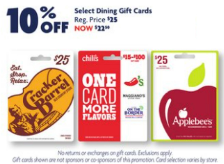 Brinker Non-Denominational Gift Card