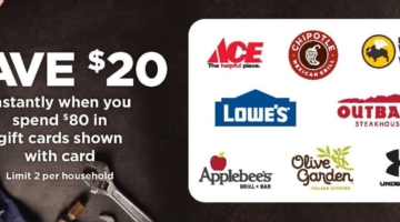 Family Fare gift card deal 09.05.23