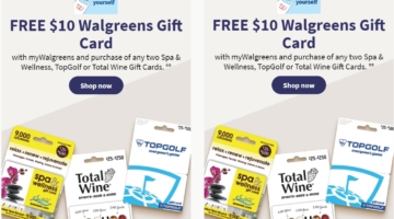 Walgreens gift card deal 09.14.23