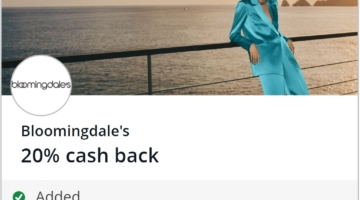 Bloomingdale's Chase Offer 20% back $415 spend