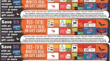 Brookshire's gift card deal 10.18.23