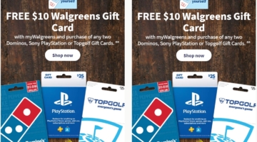 Walgreens gift card deal 10.08.23