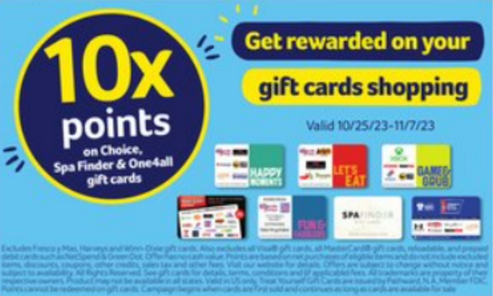 (EXPIRED) WinnDixie/Harveys/Fresco y Mas Earn 10x Points On Select