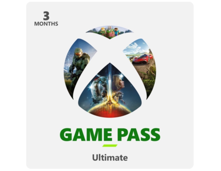 Xbox Game Pass gift card 3 months