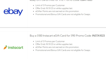 eGifter gift card deals 10.02.23