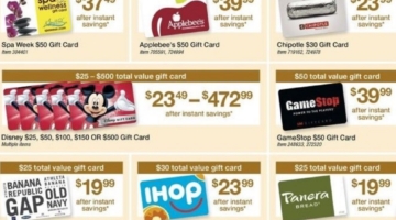 BJ's Wholesale Club Black Friday Gift Card Deals 2023