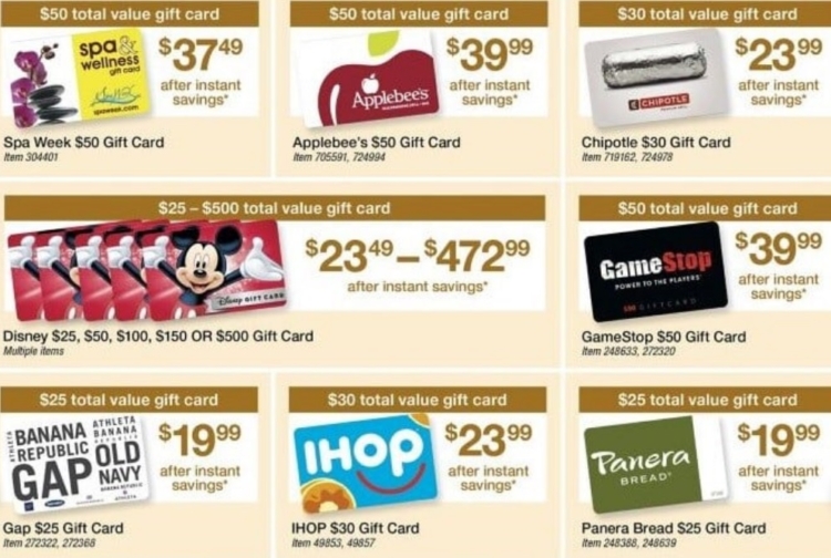 Gift Cards  BJ's Wholesale Club