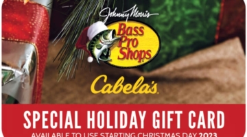 Bass Pro Shops Cabela's Holiday Gift Card 2023