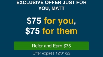Capital One Shopping $75 referral offer