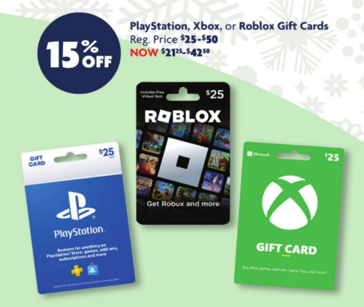 Buy Roblox Gift Card 50 for $25