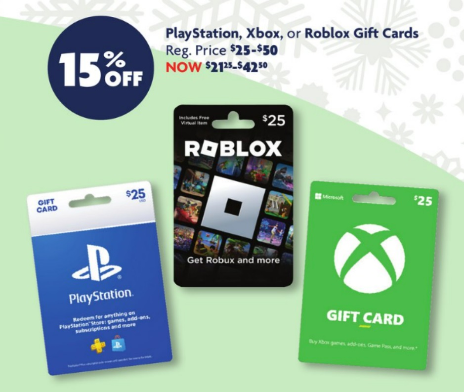 PayPal email gift cards $15 off $100: PlayStation Store, Xbox