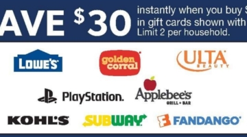 Family Fare gift card deal 11.19.23