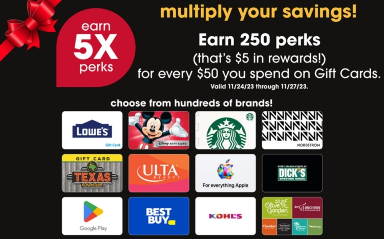 Giant Eagle gift card deal 11.23.23