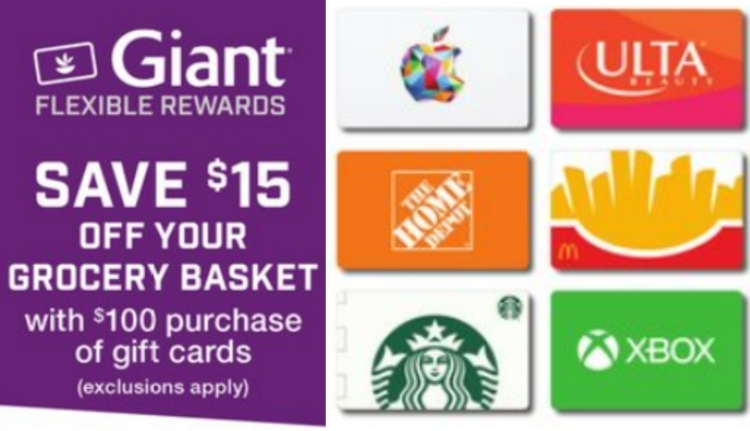 Giant gift card deal 11.04.23