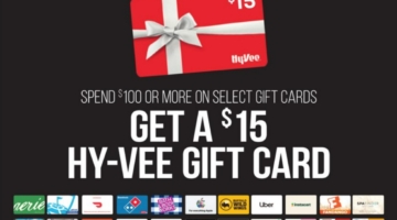 Hy-Vee gift card deal 11.27.23
