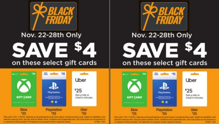 Marc's gift card deal 11.15.23