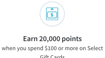 Meijer gift card deal spend $100 get 20,000 points