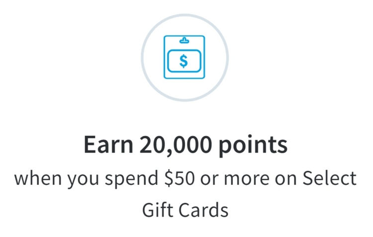 Meijer gift card deal spend $50 get 20,000 points $20