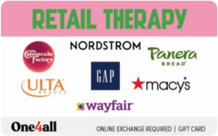 One4All Retail Therapy Gift Card