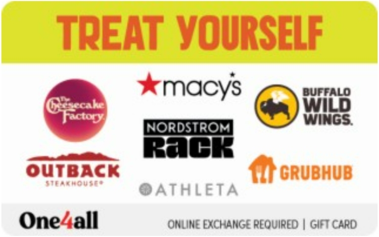 One4All Treat Yourself Gift Card