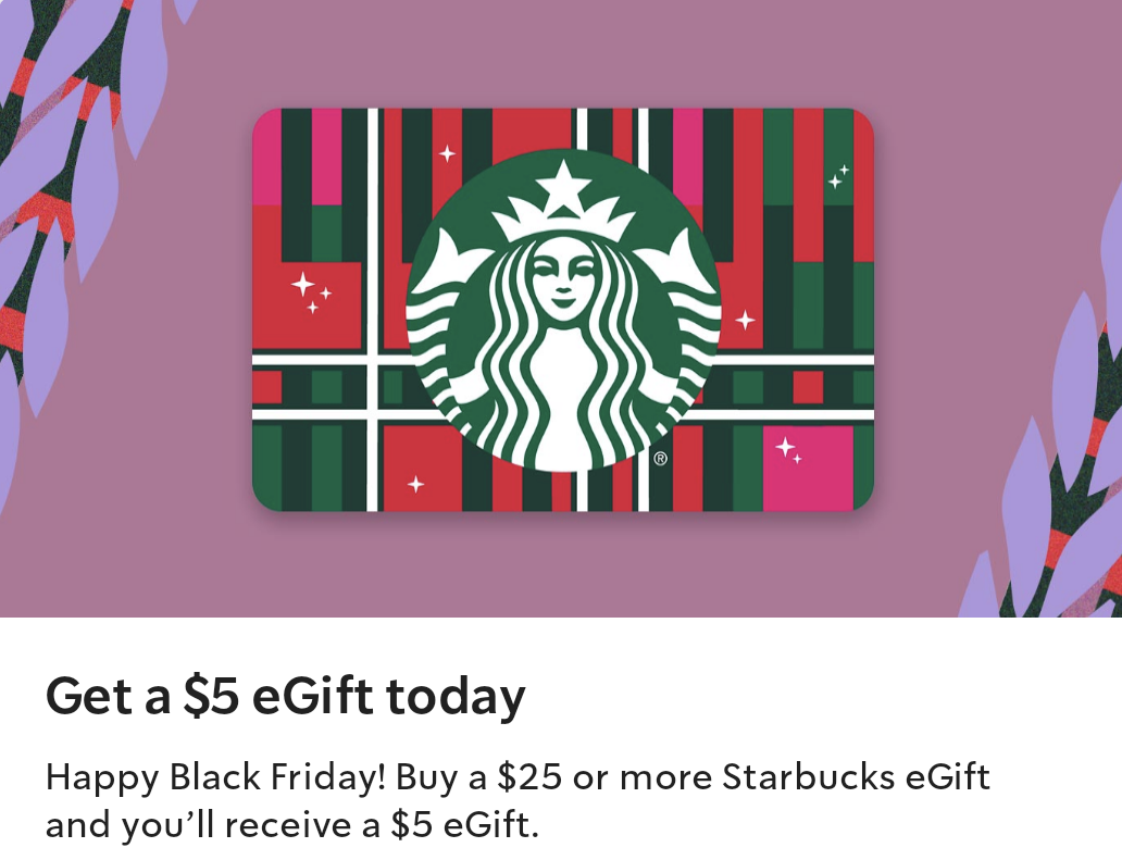 You Can Get A Free $5 Gift Card to , Target, Starbucks