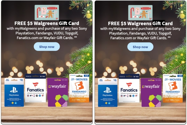 Walgreens gift card deal 11.26.23
