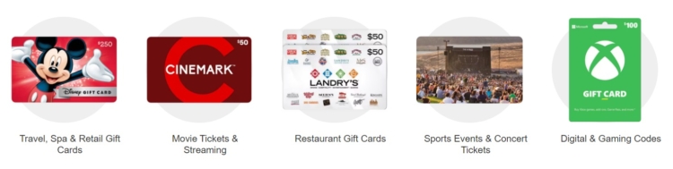 Costco 3rd party gift cards