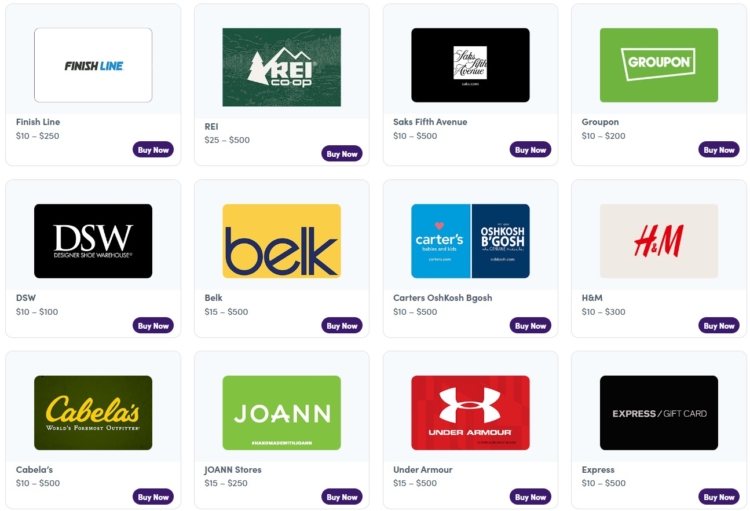 Giftcardsdotcom promo code HOLISAVE more brands