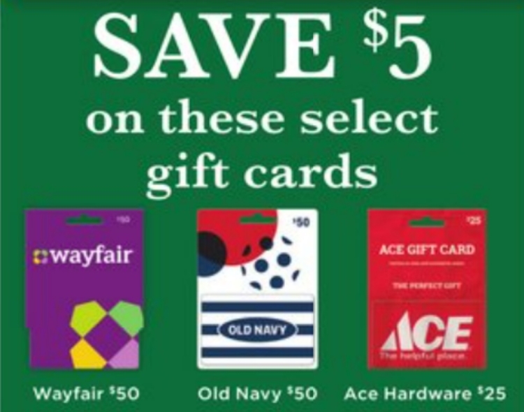 Marc's gift card deal 12.13.23