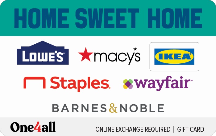 One4All Choice Home Sweet Home gift card