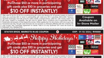 Einstein Bros Bagels, Five $10 Gift Cards