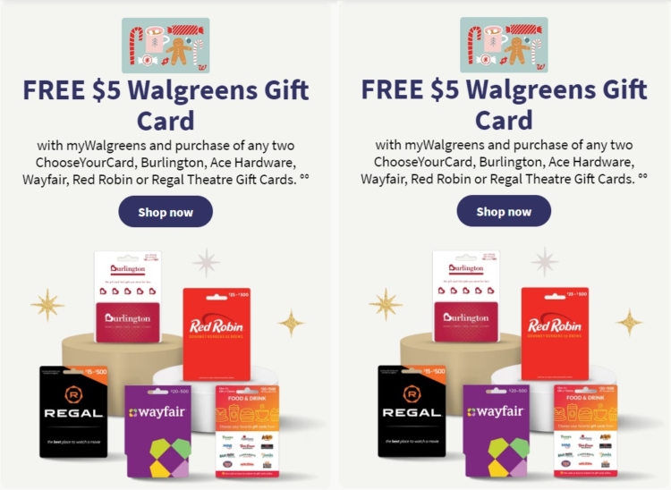 Walgreens gift card deal 12.10.23