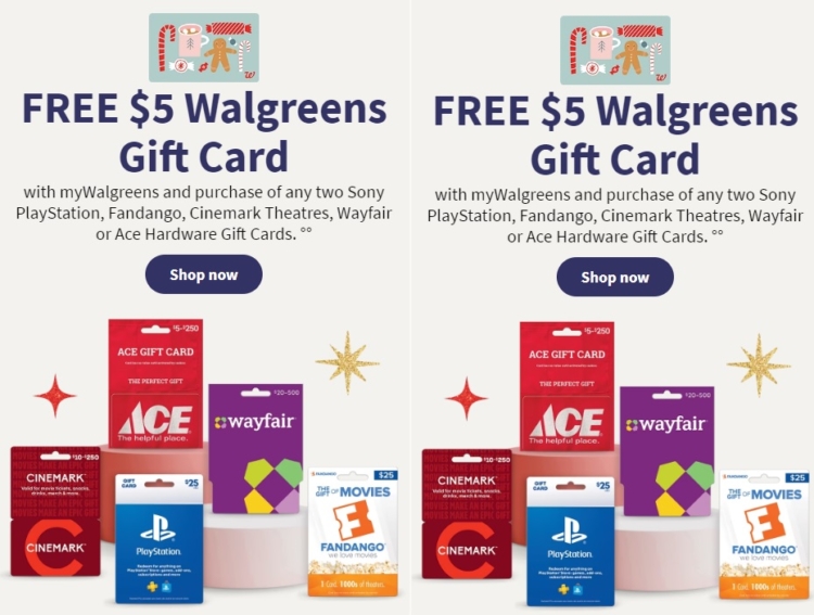 Walgreens gift card deal 12.24.23