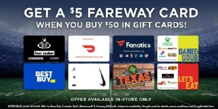 Fareway gift card deal 01.29.24