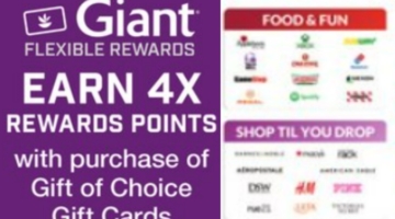 Giant gift card deal 01.19.24